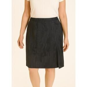 ALTUZARRA for Target Black Snake Embossed Pencil Skirt SZ 2 business career